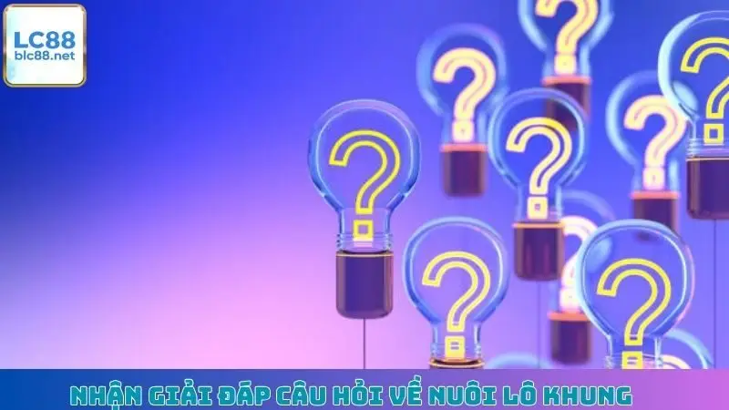 Nhận giải đáp câu hỏi về nuôi lô khung