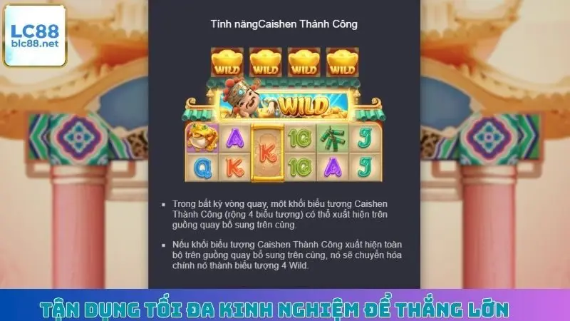 Tận dụng tối đa kinh nghiệm để thắng lớn